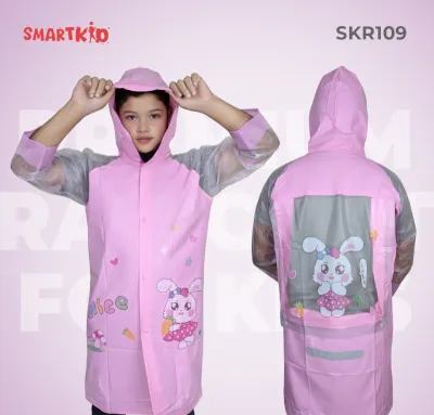 Pink Raincoat for Kids SKR109